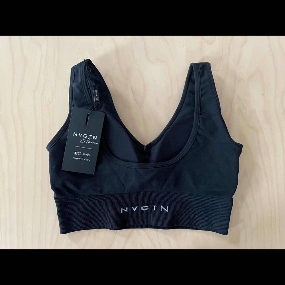 NVGTN Black Elevate Bra
